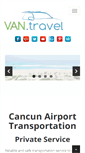 Mobile Screenshot of cancuntransfers.com